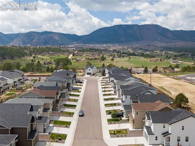 16470 Mountain Flax Dr, Monument, CO 80132 - view of mountain backdrop featuring nearby suburban area