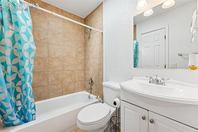 604 Blossom Field Rd, Fountain, CO 80817 - full bath featuring shower / bath combo, vanity, and toilet