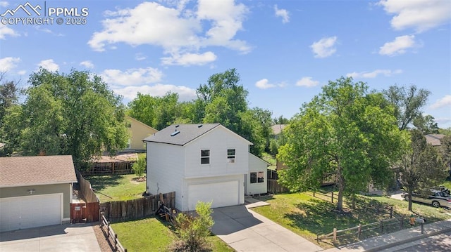 604 Blossom Field Rd, Fountain, CO 80817 - view of front facade featuring driveway