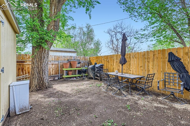 319 S Institute St, Colorado Springs, CO 80903 - view of yard with fence