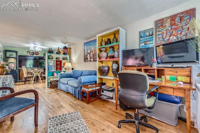 319 S Institute St, Colorado Springs, CO 80903 - office area featuring wood finished floors
