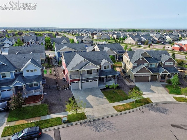 8451 Meadow Wing Cir, Colorado Springs, CO 80927 - aerial perspective of suburban area