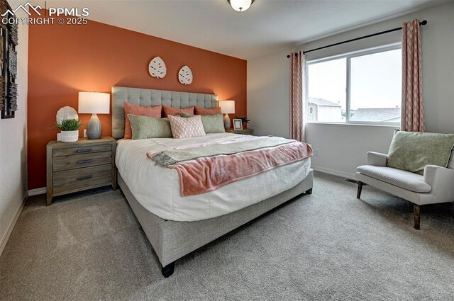 7367 Cornice Pt, Colorado Springs, CO 80923 - carpeted bedroom featuring baseboards