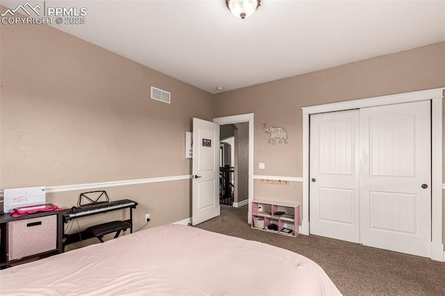 20097 Royal Troon Dr, Monument, CO 80132 - carpeted bedroom featuring a closet