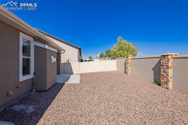 4479 Hessite Loop, Colorado Springs, CO 80938 - view of yard featuring fence