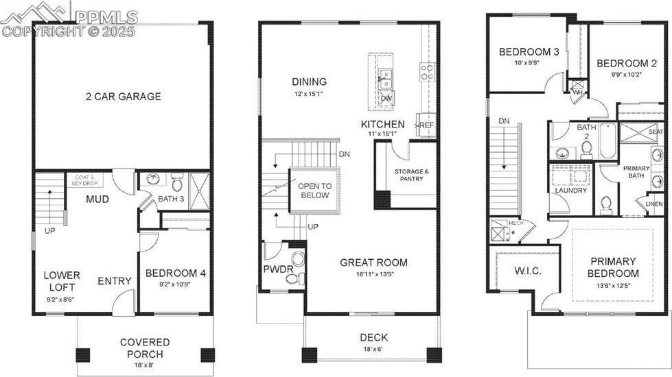 10780 Lewanee Pt, Colorado Springs, CO 80908 - floor plan / room layout