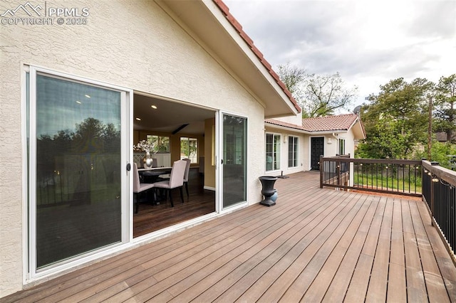 1308 Mesa Ave, Colorado Springs, CO 80906 - view of deck
