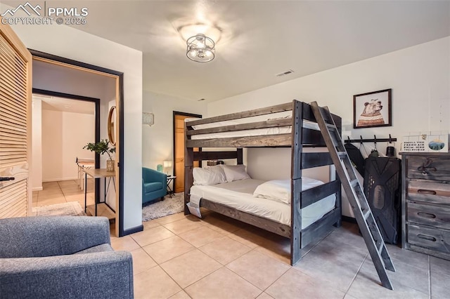 1978 High Chateau Rd, Florissant, CO 80816 - bedroom featuring light tile patterned floors