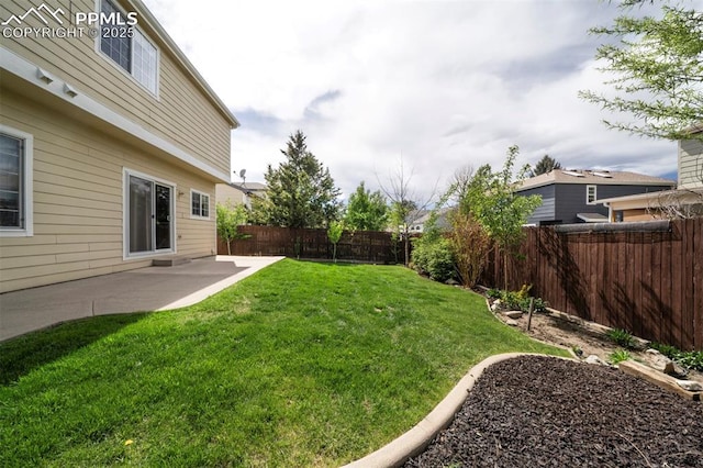 6726 Annanhill Pl, Colorado Springs, CO 80922 - view of yard featuring a patio area