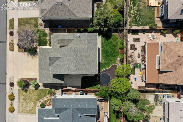 6726 Annanhill Pl, Colorado Springs, CO 80922 - aerial view of property and surrounding area