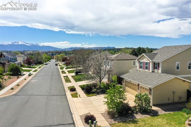 6726 Annanhill Pl, Colorado Springs, CO 80922 - mountain view featuring nearby suburban area