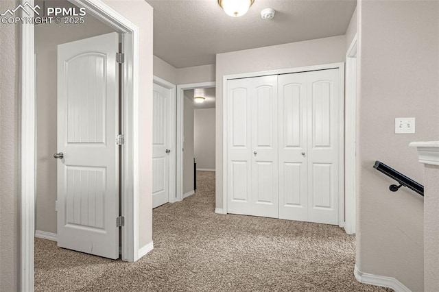 11081 Buckhead Pl, Fountain, CO 80817 - hallway featuring carpet and baseboards