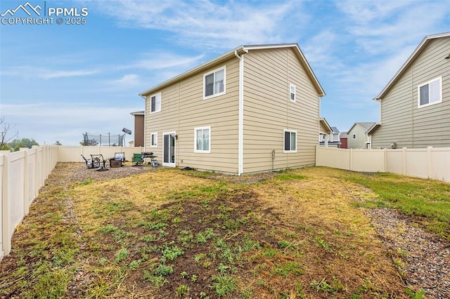 11081 Buckhead Pl, Fountain, CO 80817 - rear view of house featuring a patio