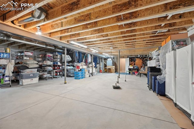 5932 Torrisdale Vw, Colorado Springs, CO 80927 - view of unfinished below grade area