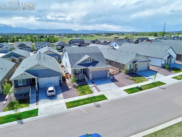 5932 Torrisdale Vw, Colorado Springs, CO 80927 - aerial view of residential area