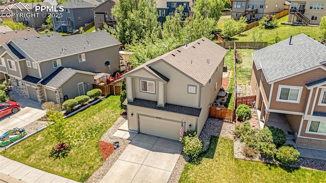 8290 Meadowcrest Dr, Fountain, CO 80817 - aerial view of residential area