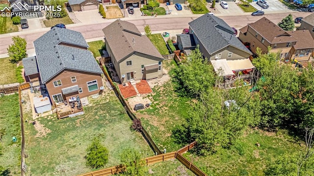 8290 Meadowcrest Dr, Fountain, CO 80817 - aerial perspective of suburban area