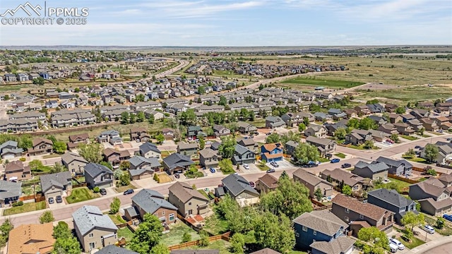8290 Meadowcrest Dr, Fountain, CO 80817 - aerial perspective of suburban area