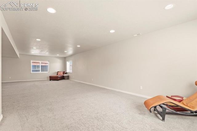 13124 Park Meadows Dr, Peyton, CO 80831 - unfurnished room with recessed lighting, carpet, and baseboards