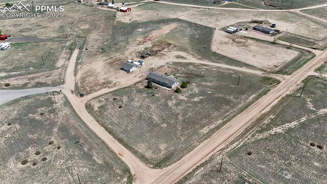 10635 Via Vaquaro Pt, Fountain, CO 80817 - aerial view of property and surrounding area