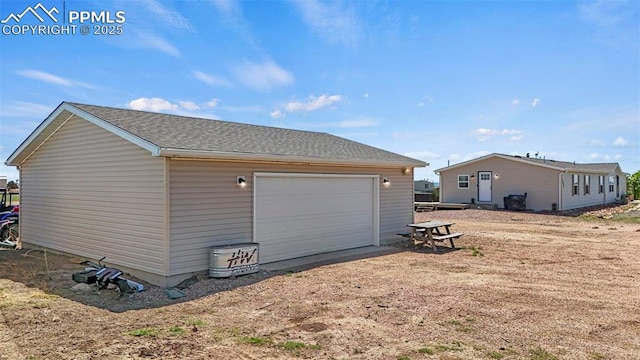 10635 Via Vaquaro Pt, Fountain, CO 80817 - view of detached garage