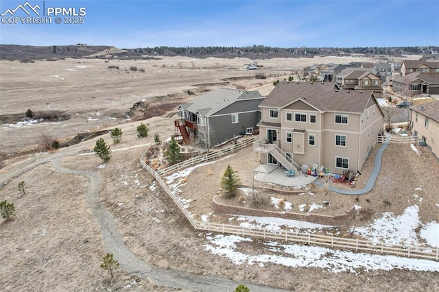 3197 Cool Meadow Pl, Castle Rock, CO 80104 - aerial view of residential area