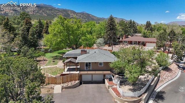 1303 Hermosa Way, Colorado Springs, CO 80906 - view of subject property featuring a mountain backdrop
