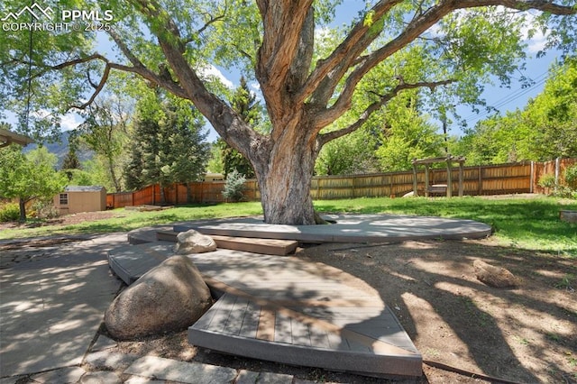 1303 Hermosa Way, Colorado Springs, CO 80906 - view of yard