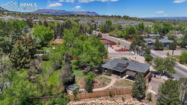 1303 Hermosa Way, Colorado Springs, CO 80906 - drone / aerial view of mountains