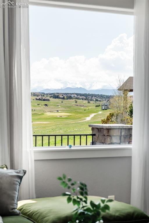 19887 Kershaw Ct, Monument, CO 80132 - balcony with a mountain view