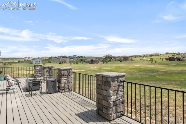 19887 Kershaw Ct, Monument, CO 80132 - view of wooden terrace