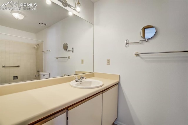 1559 Sausalito Dr, Colorado Springs, CO 80907 - bathroom featuring vanity and toilet