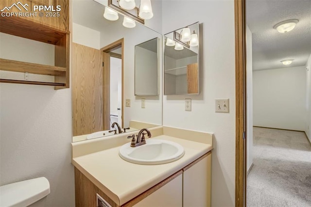 1559 Sausalito Dr, Colorado Springs, CO 80907 - bathroom with vanity and toilet