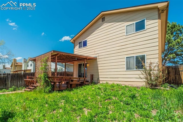 1559 Sausalito Dr, Colorado Springs, CO 80907 - view of back of property