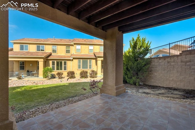 8396 Snow Cap Vw, Colorado Springs, CO 80920 - view of patio