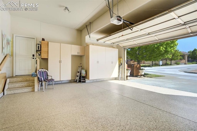 8396 Snow Cap Vw, Colorado Springs, CO 80920 - garage featuring a garage door opener