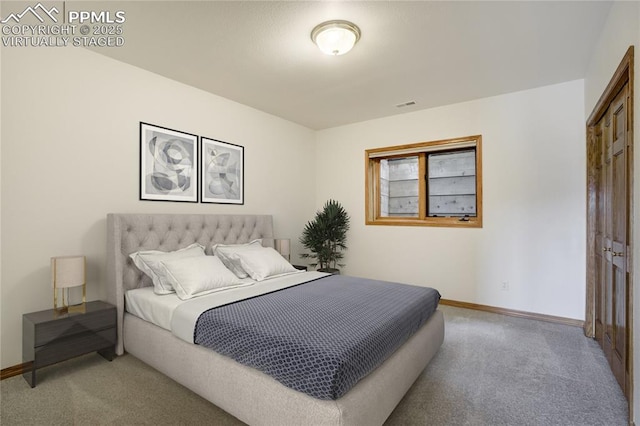 15635 Kingswood Dr, Colorado Springs, CO 80921 - bedroom featuring carpet and baseboards