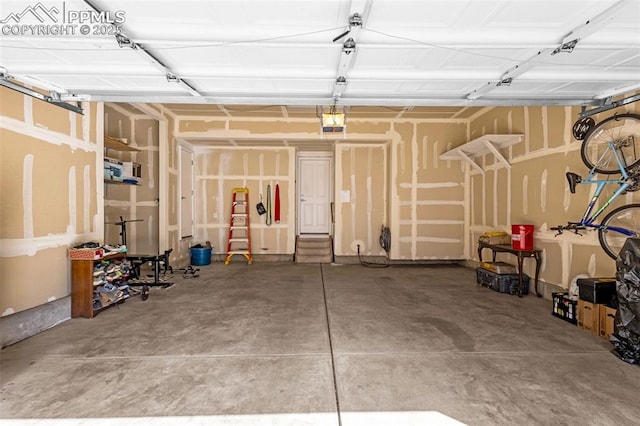 8147 Elk River Vw, Fountain, CO 80817 - garage with a garage door opener