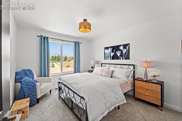 3565 Rosette Grv, Colorado Springs, CO 80910 - carpeted bedroom with baseboards