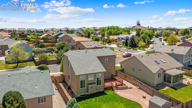 4280 Solarglen Dr, Colorado Springs, CO 80916 - aerial view of residential area