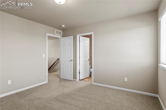 6646 Backcountry Loop, Colorado Springs, CO 80927 - unfurnished bedroom featuring carpet flooring and ensuite bath
