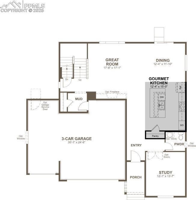 16953 Starfall Dr, Monument, CO 80132 - room layout