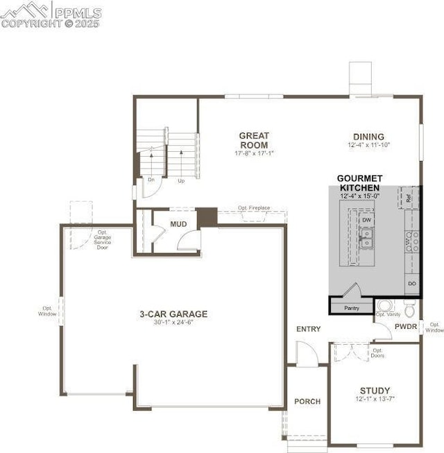 16953 Starfall Dr, Monument, CO 80132 - room layout