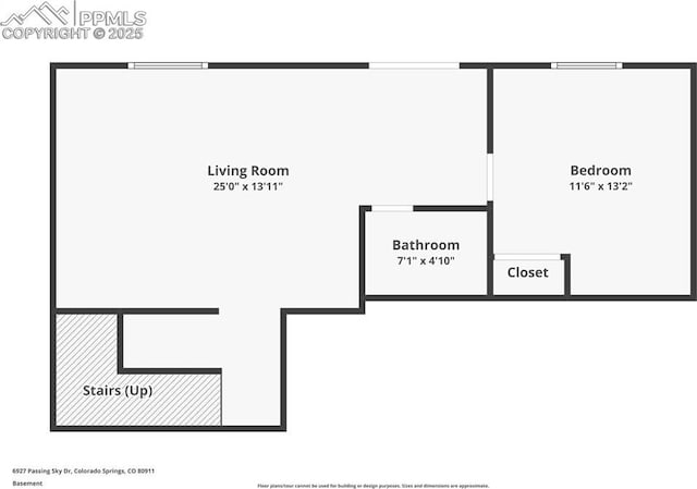 6927 Passing Sky Dr, Colorado Springs, CO 80911 - room layout