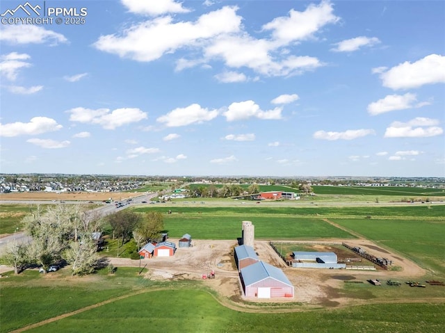 view of rural area