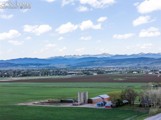 view of mountain backdrop
