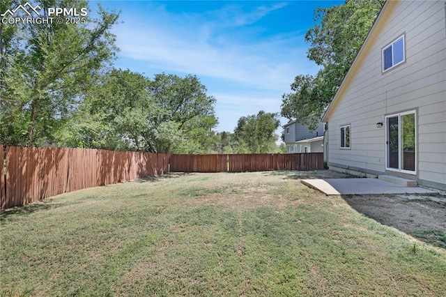 502 Fountain Mesa Rd, Fountain, CO 80817 - view of yard featuring a patio