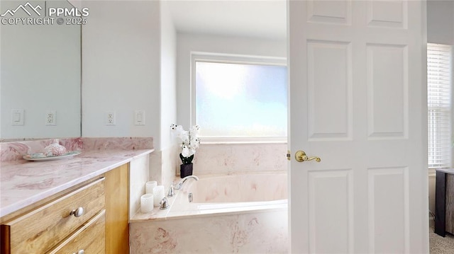 14870 Reiner Ct, Peyton, CO 80831 - full bath featuring vanity and a bath