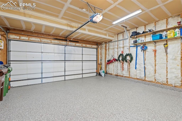 4298 Apache Plume Dr, Colorado Springs, CO 80920 - garage with a garage door opener