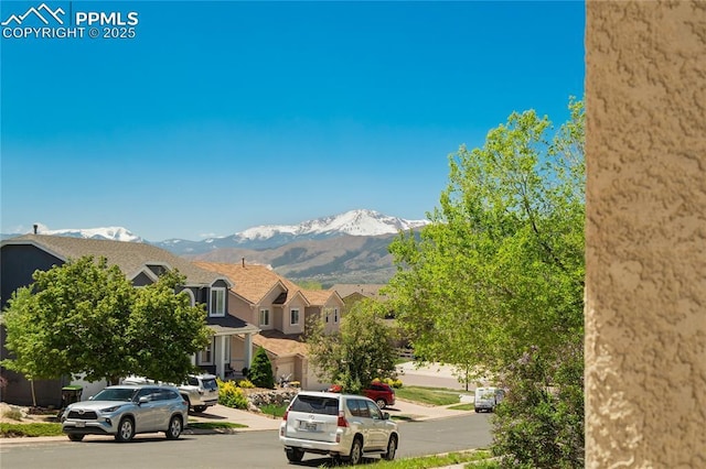 1264 Castle Hills Pl, Colorado Springs, CO 80921 - view of mountain background with nearby suburban area